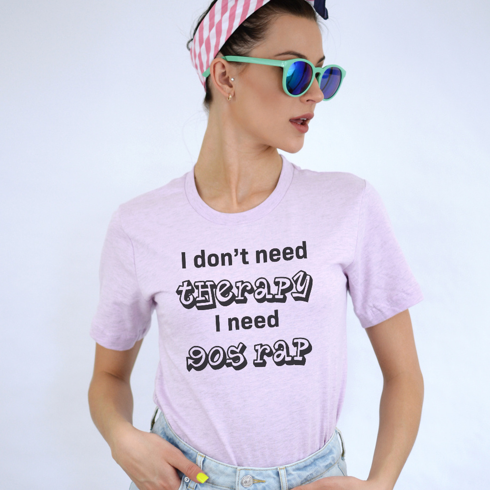 I Need 90s Rap Funny Luxury Statement Tee Shirt